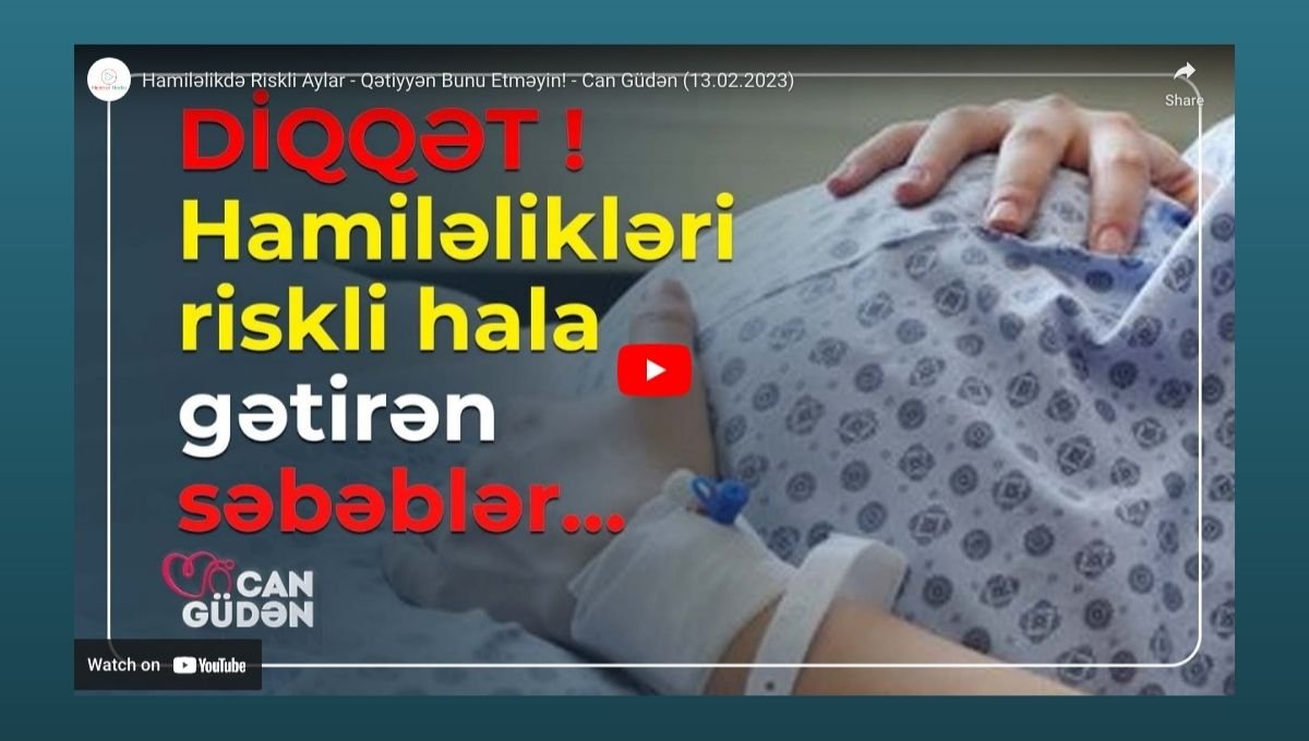 hamilelikde nelere diqqet etmek lazimdir